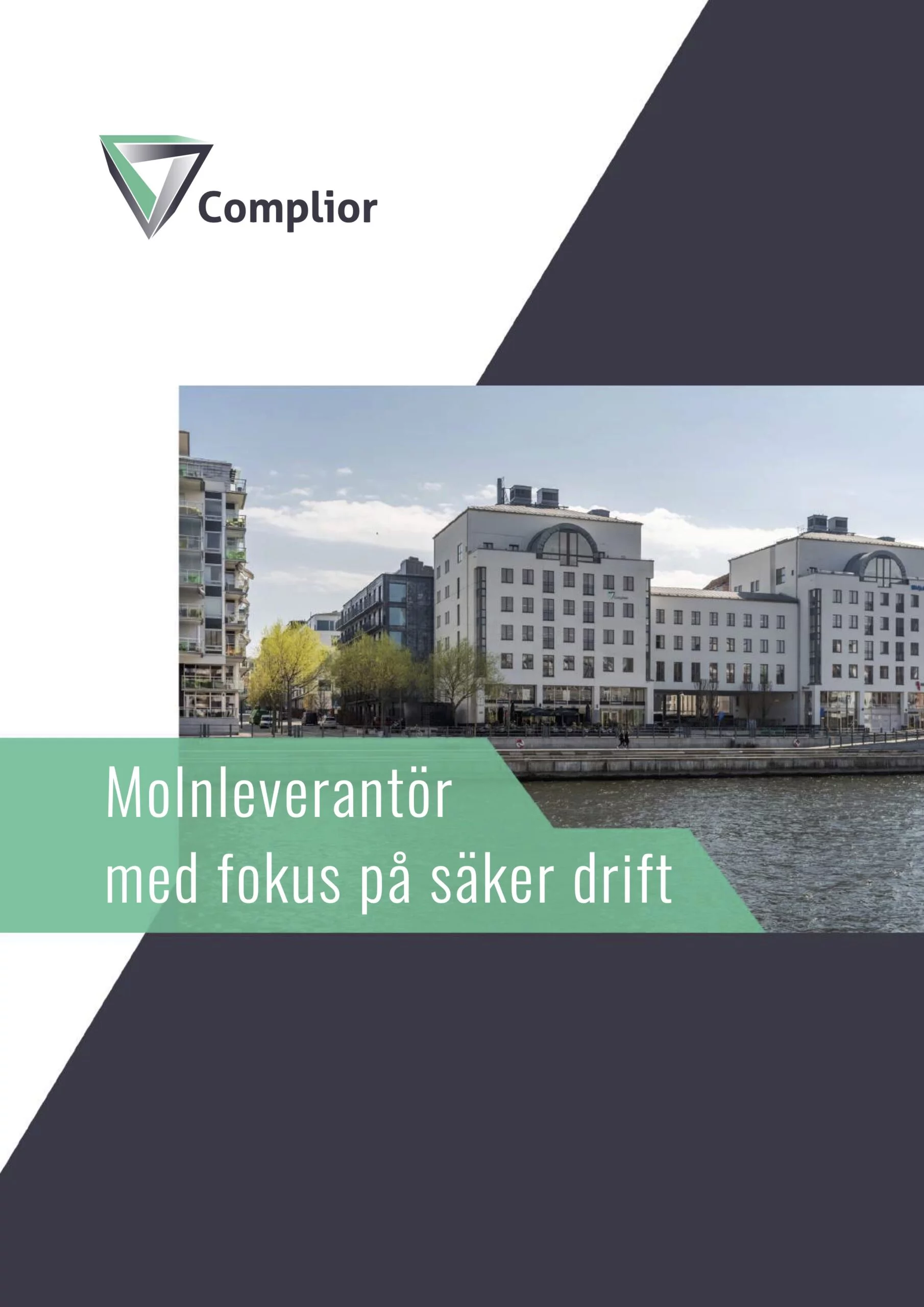 Front page of Complior product guide